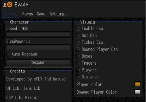 Evade scripts NO KEY