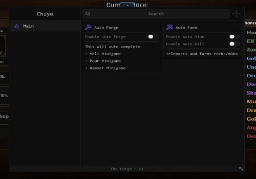 Forge scripts - no key