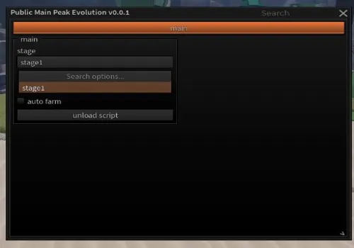 Peak Evolution scripts - no key