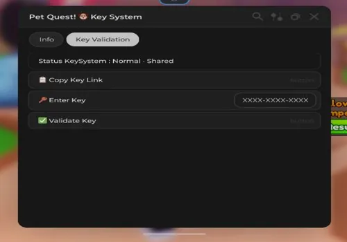 Pet Quest scripts - no key