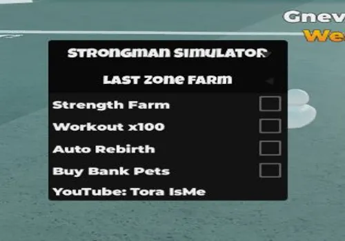 Strongman simulator scripts - no key