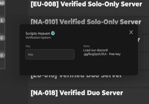 Trident survival scripts - no key