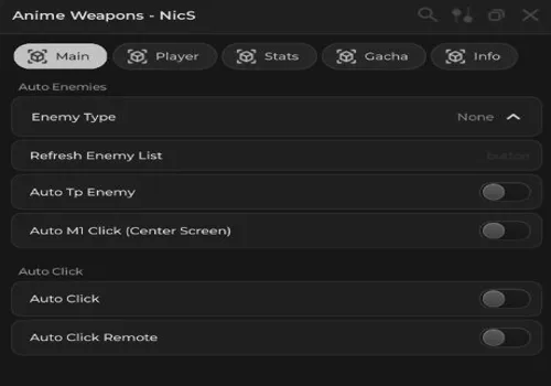 anime weapons scripts - no key
