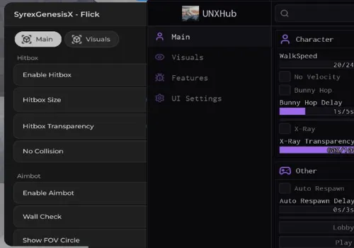 flick scripts - no key