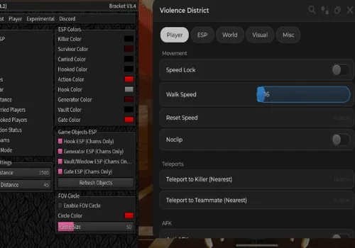 violence district scripts - no key
