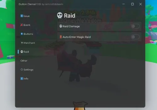 Button eternal scripts - no key