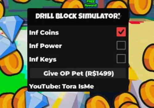 Drill block simulator scripts - no key