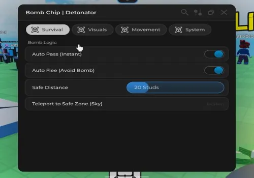 bomb chip scripts - no key