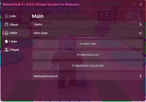 escape tsunami for brainrots scripts - no key