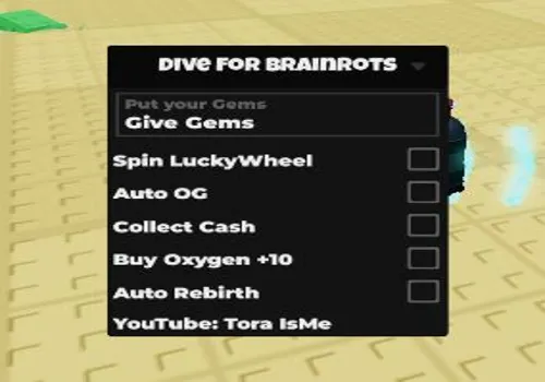 dive for brainrots scripts - no key