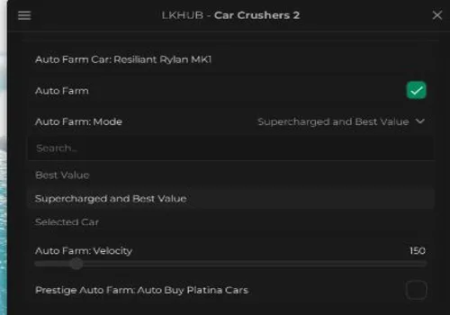 Car Crushers 2 scripts - NO KEY