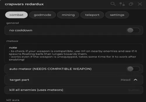 Craftwars redux scripts - NO KEY
