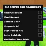 Dig Deeper for Brainrots scripts - NO KEY
