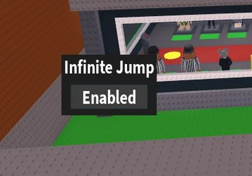 Infinite Jump button for Steal a Brainrot