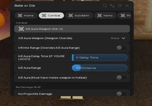 Void_XXX interface for Bake or Die