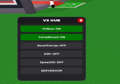 VS Hub menu for Steal a Brainrot