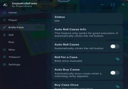 KEYLESS My Knife Farm script