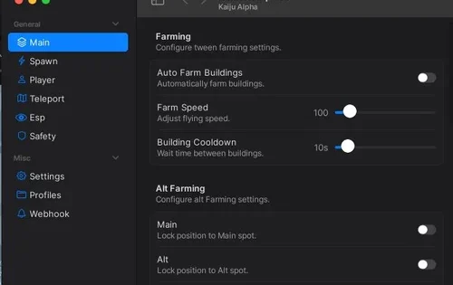 Kaiju Alpha scripts 2026 – NO KEY (Autofarm buildings)