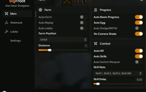 Iron Soul: Dungeon Scripts — Auto Farm, Dungeon & Mobile