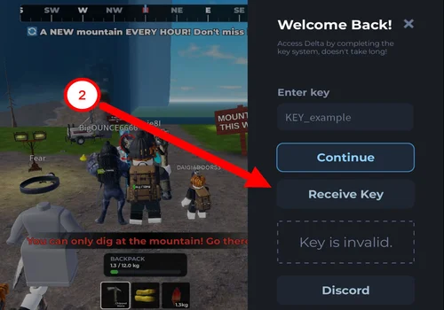 Delta – Free Mobile Executor for Roblox screenshot