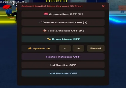 Animal Hospital Menu (by Nox) [Z:Free]