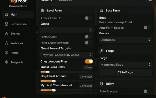 Broken Blade Scripts 2026 – NO KEY, Autofarm