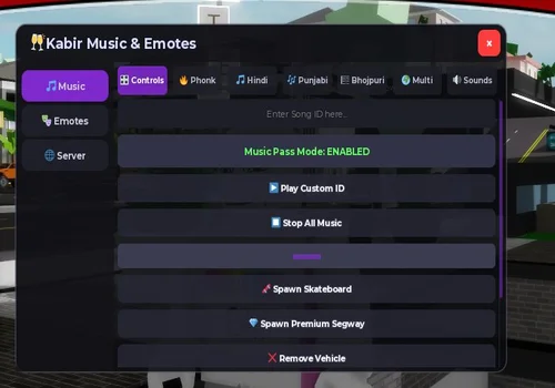 Kabir Music and Emote HUB