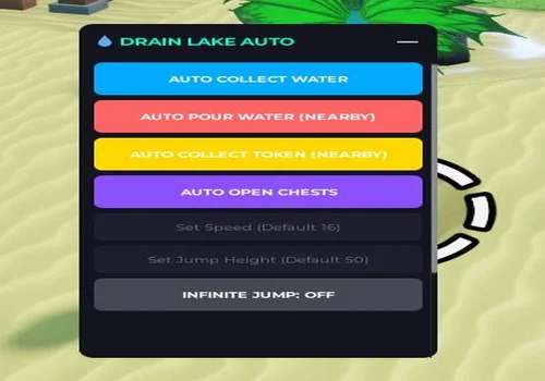 Drain the lake