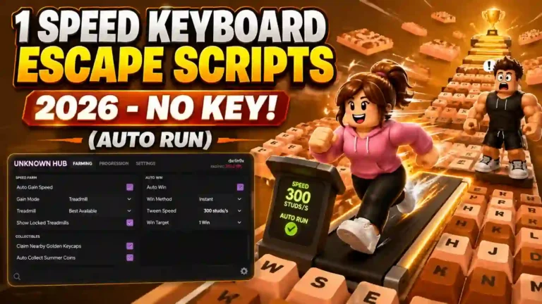 🏃 +1 Speed Keyboard Escape scripts