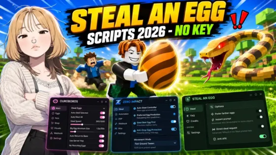 Steal an Egg script scripts 2026 – NO KEY (Auto Steal)