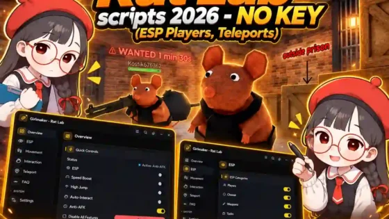 Rat Lab scripts 2026 – NO KEY (ESP Players, Teleports)