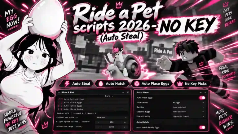 Ride a Pet scripts