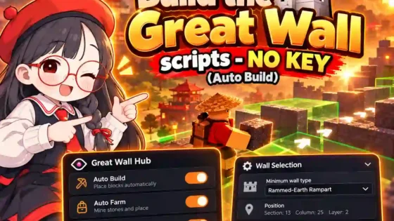 Build the Great Wall scripts – NO KEY (Auto Build)