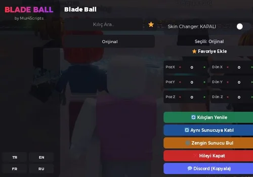 Blade SkinChanger for Blade Ball